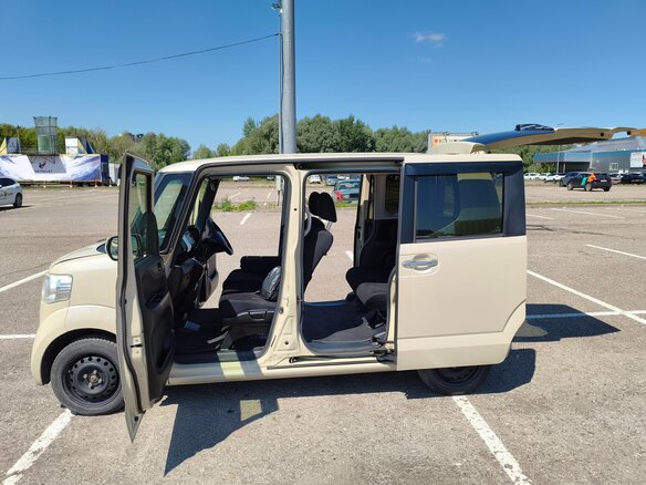 2017 Honda N-BOX I Рестайлинг, жёлтый, 700000 рублей - вид 1