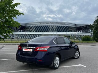 2014 Nissan Sentra VII (B17), синий, 1155000 рублей, вид 3
