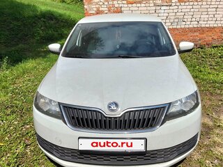2019 Skoda Rapid I Рестайлинг, белый, 950000 рублей, вид 1