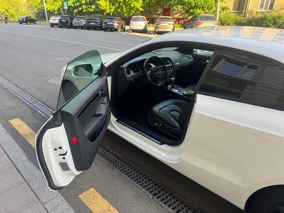 2014 Audi A5 I (8T) Рестайлинг, белый, 1450000 рублей - вид 7