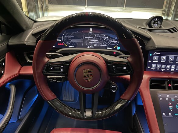 2021 Porsche Taycan Turbo S I, белый - вид 15
