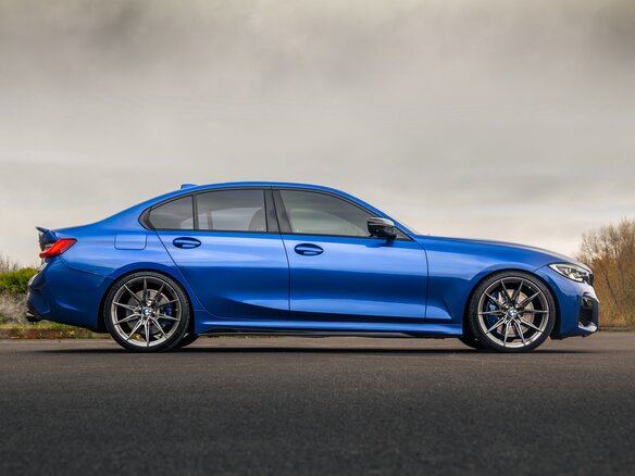 2019 BMW 3 серии M340i xDrive VII (G2x), синий, 4990000 рублей - вид 6