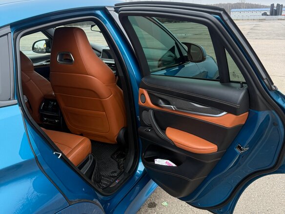 2017 BMW X6 M II (F86), голубой, 4099000 рублей - вид 14