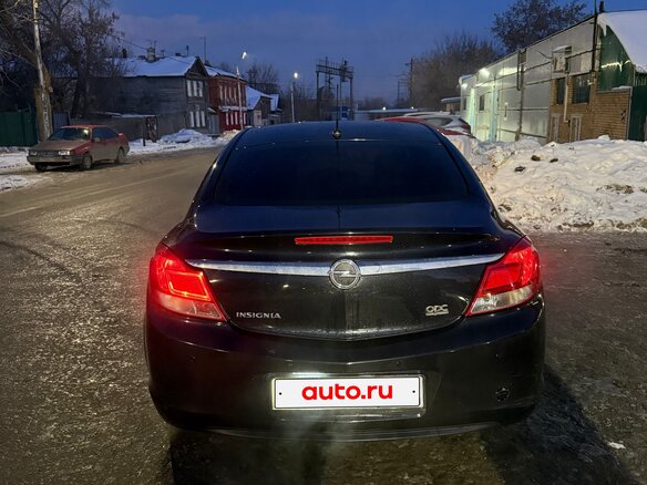 2013 Opel Insignia I, чёрный, 599999 рублей - вид 9