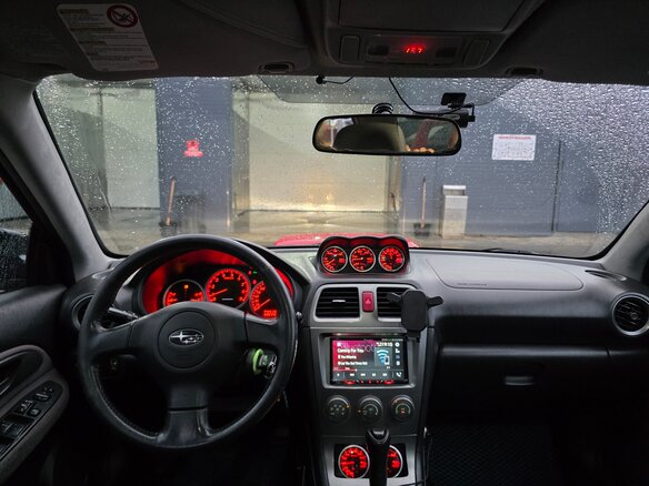2006 Subaru Impreza II Рестайлинг 2, красный, 1250000 рублей - вид 15
