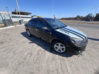 2007 Opel Astra H Рестайлинг, чёрный, 395000 рублей, вид 2