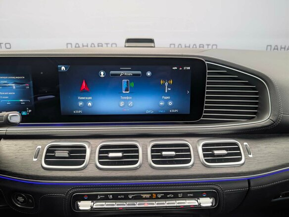 2025 Mercedes-Benz GLS 450 II (X167) Рестайлинг, чёрный - вид 10