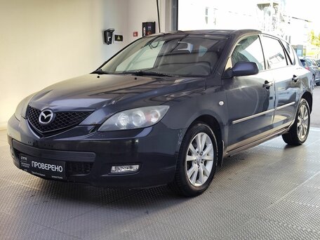 2007 Mazda 3 I (BK) Рестайлинг, серый, 410000 рублей, вид 1