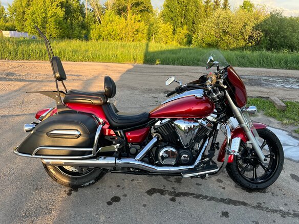 2011 Yamaha XVS950, красный, 680000 рублей - вид 2