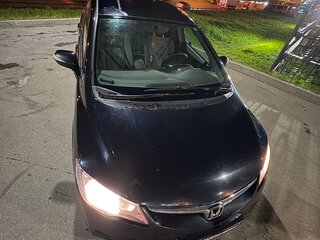 2008 Honda Civic VIII Рестайлинг, чёрный, 410000 рублей, вид 1