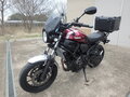 2017 Yamaha XSR700, красный
