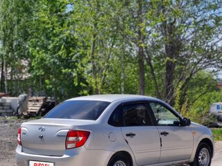 2017 Lada (ВАЗ) Granta I, серебристый, 410000 рублей, вид 4