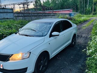 2014 Skoda Rapid I, белый, 550000 рублей, вид 1