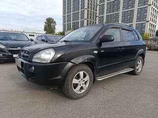 2006 Hyundai Tucson I, чёрный, 499000 рублей, вид 1