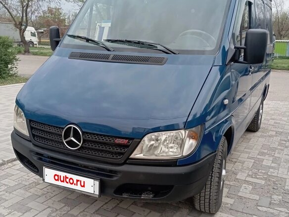 2004 Mercedes-Benz Sprinter, синий, 850000 рублей