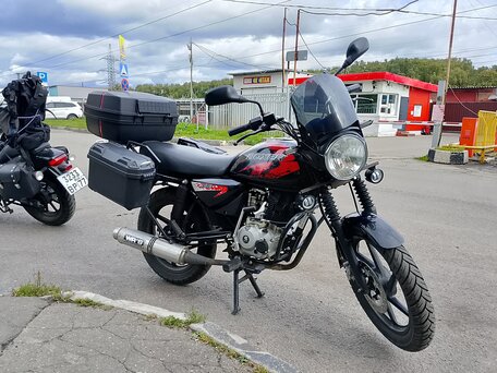 2020 Bajaj Boxer BM 150X, чёрный, 90000 рублей, вид 1