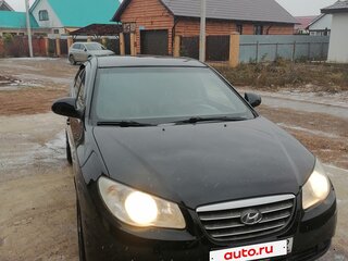 2009 Hyundai Elantra IV (HD), чёрный, 535000 рублей, вид 1