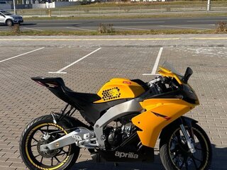 2014 Aprilia RS4 125, жёлтый, 350000 рублей, вид 2