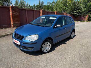 2008 Volkswagen Polo IV Рестайлинг, синий, 663000 рублей, вид 1