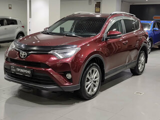 2017 Toyota RAV4 IV (XA40) Рестайлинг, красный, 1890000 рублей, вид 1