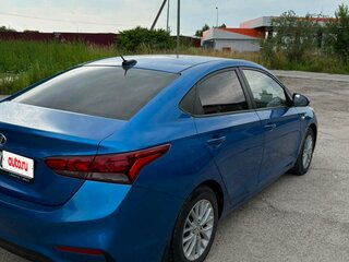 2017 Hyundai Solaris II, синий, 1280000 рублей, вид 4