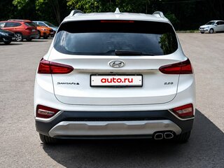 2019 Hyundai Santa Fe IV, белый, 3650000 рублей, вид 5