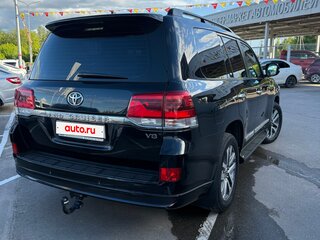 2018 Toyota Land Cruiser 200 Series Рестайлинг 2, чёрный, 5700000 рублей, вид 2