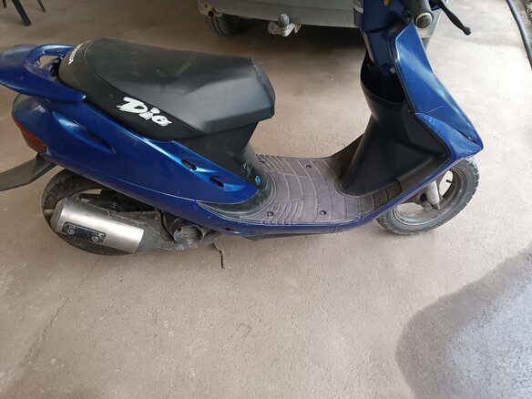 2008 Honda Dio, фиолетовый, 43000 рублей - вид 9