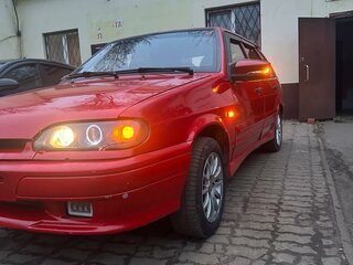 2008 Lada (ВАЗ) 2114, красный, 190000 рублей, вид 2