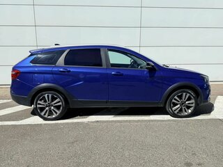 2021 Lada (ВАЗ) Vesta SW Cross I, синий, 1065000 рублей, вид 4