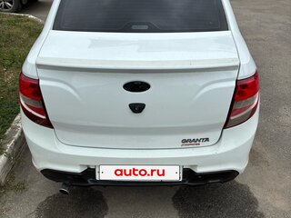 2015 Lada (ВАЗ) Granta Sport I, белый, 550000 рублей, вид 2