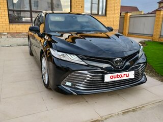 2020 Toyota Camry VIII (XV70), чёрный, 3750000 рублей, вид 4