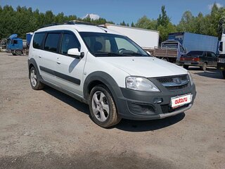 2017 Lada (ВАЗ) Largus Cross I, белый, 760000 рублей, вид 2