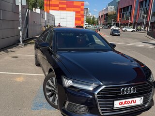 2020 Audi A6 40 TFSI V (C8), синий, 3250000 рублей, вид 1