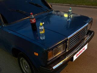 2002 Lada (ВАЗ) 2107, синий, 90000 рублей, вид 5