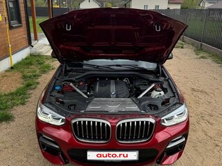 2019 BMW X4 M40d II (G02), красный, 6100000 рублей, вид 4