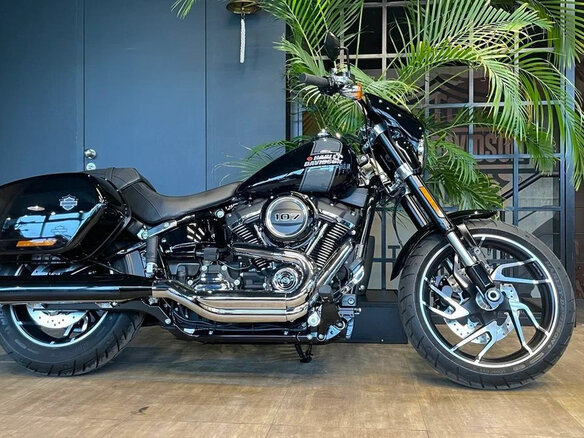 2024 Harley-Davidson Sport Glide, чёрный, 2650000 рублей - вид 6