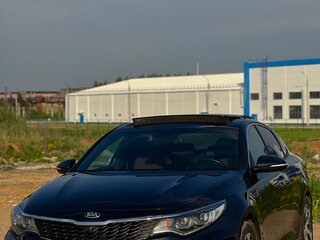 2018 Kia Optima IV Рестайлинг, синий, 2400000 рублей, вид 2