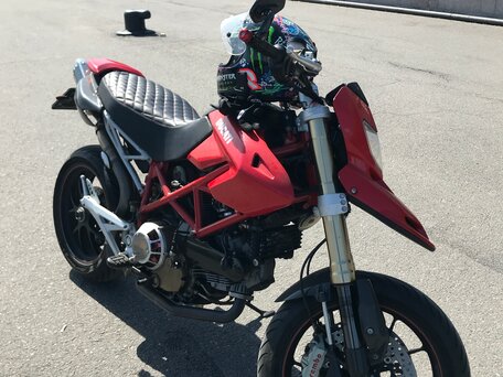 2008 Ducati Hypermotard, красный, 350000 рублей, вид 2