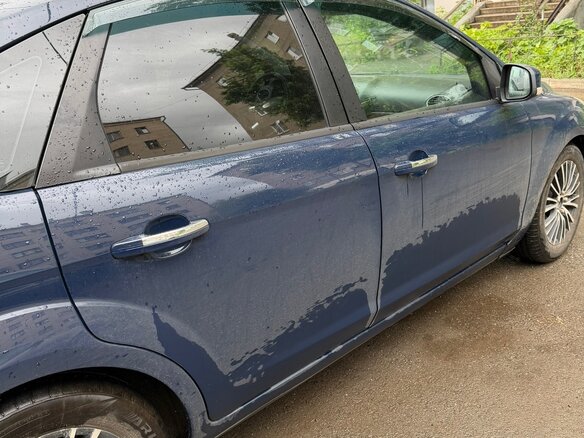 2010 Ford Focus II Рестайлинг, синий, 550000 рублей - вид 6