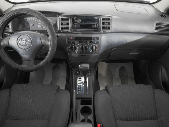 2002 Toyota Corolla IX (E120, E130), серый, 619000 рублей - вид 8