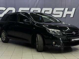 2008 Toyota Corolla Fielder X (E140, E150) Рестайлинг, чёрный, 919000 рублей, вид 1