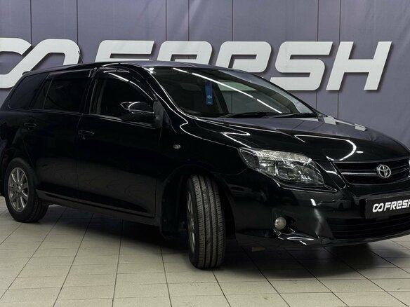 2008 Toyota Corolla Fielder X (E140, E150) Рестайлинг, чёрный, 919000 рублей