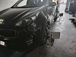 2017 Kia Sportage IV, чёрный, 1850000 рублей, вид 2