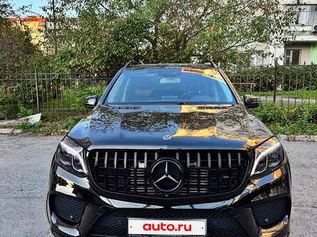 2018 Mercedes-Benz GLS 350 d I (X166), чёрный, 5300000 рублей, вид 2