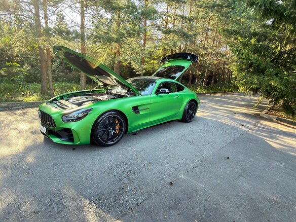 2017 Mercedes-Benz AMG GT R I Рестайлинг, зелёный, 12550000 рублей - вид 8