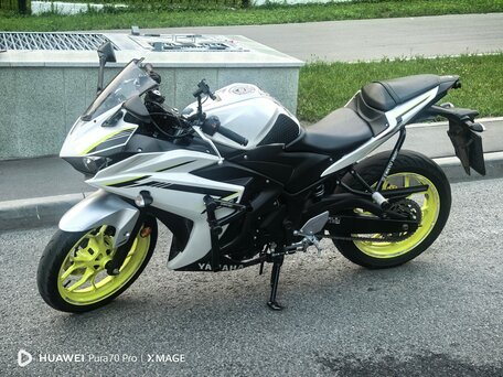 2018 Yamaha YZF-R3, белый, 600000 рублей, вид 1