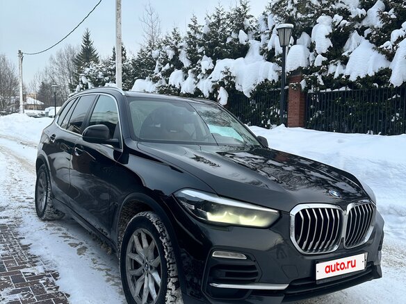 2019 BMW X5 30d IV (G05/G18), чёрный, 5700000 рублей - вид 2