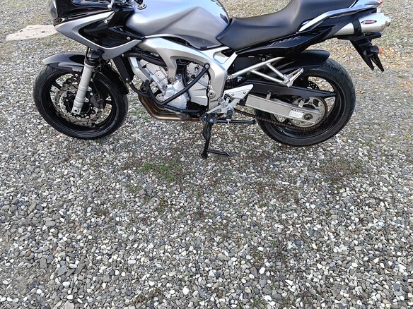2007 Yamaha FZS600 Fazer, серый, 500000 рублей - вид 4