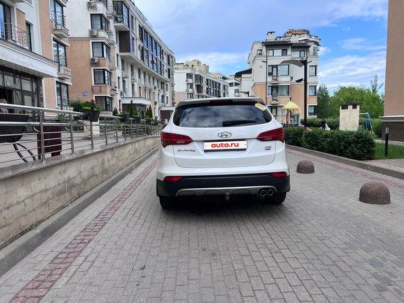 2015 Hyundai Santa Fe III, белый, 2000000 рублей - вид 11